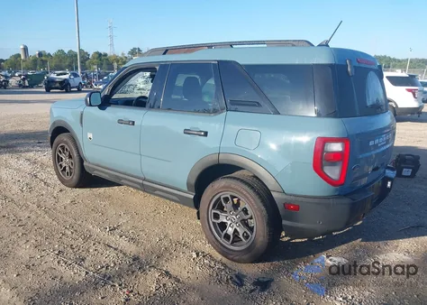 2021 Ford Bronco Sport Big Bend z USA, uszkodzony, nr VIN 3FMCR9B68MRB36046